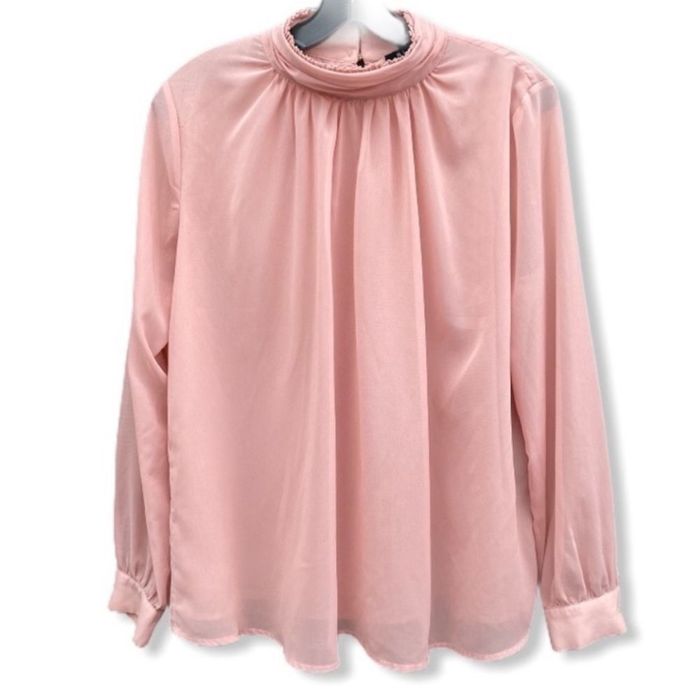 BLVD Nordstrom Pink Blouse